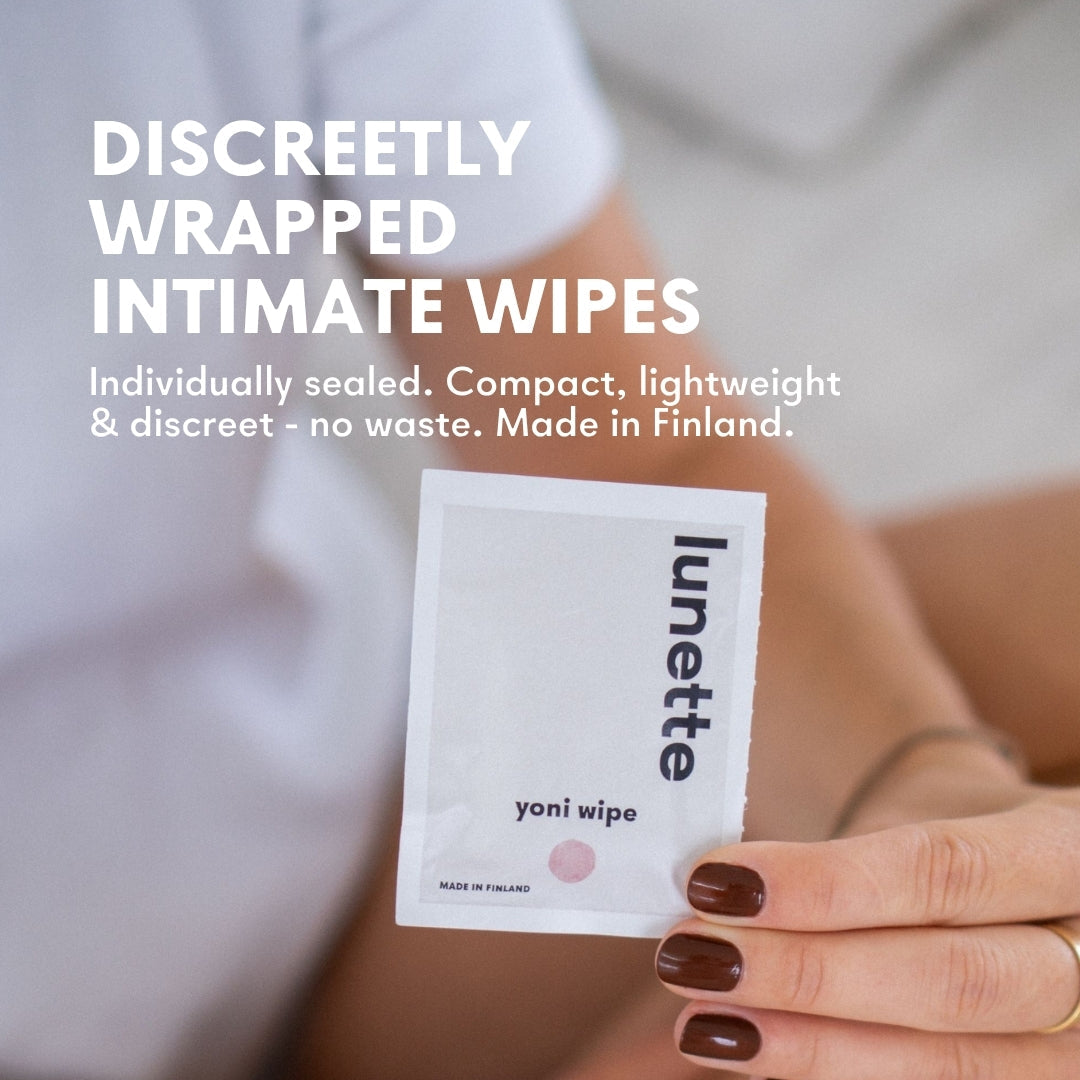Lunette Yoni Wipes 20 pack