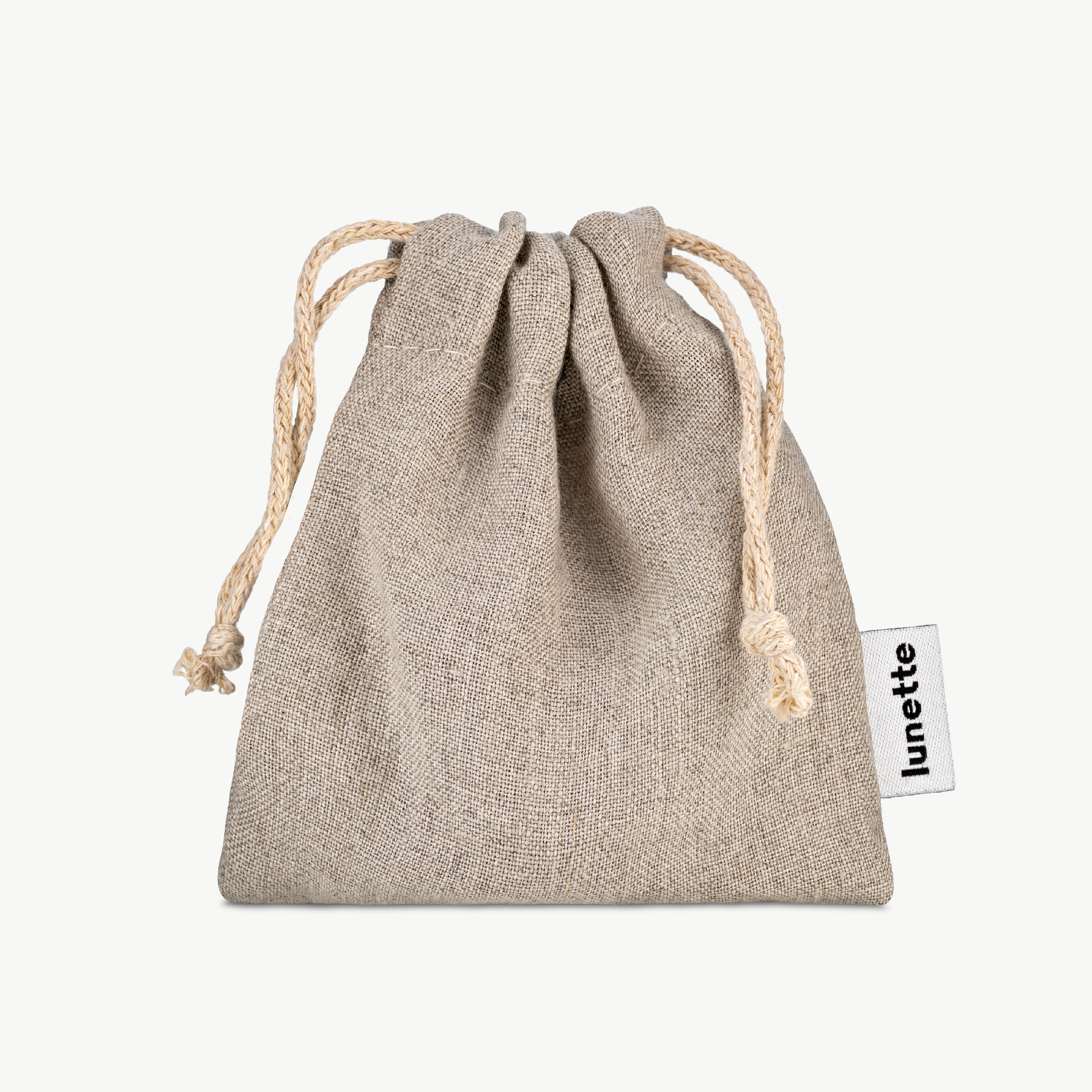 Lunette Linen Storage Pouch for Period Cups or Discs